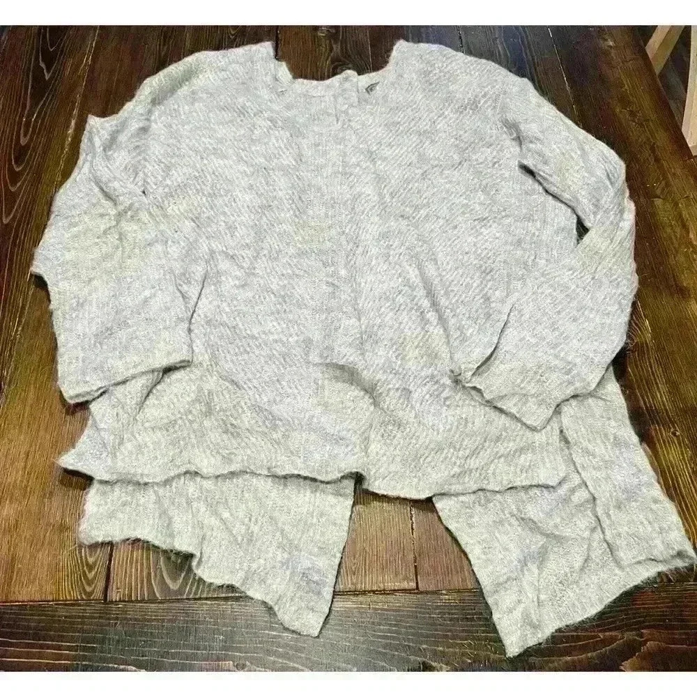 Point Sur by J Crew Womens Sz Medium Sweater Aplaca Wool Blend *Flaw